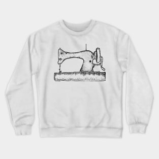 Sewing machine sketch Crewneck Sweatshirt